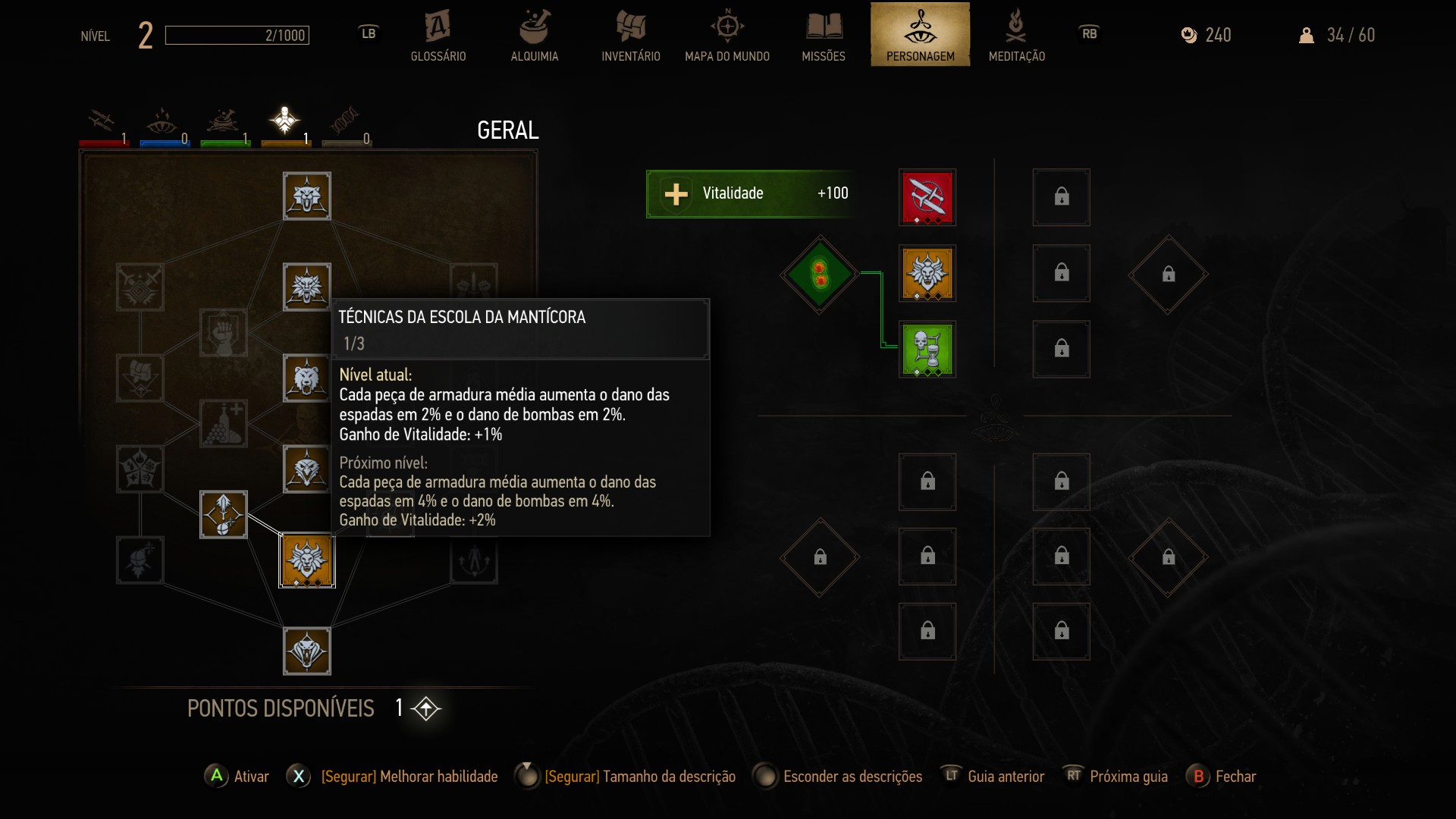 Imagem do quatro de skills